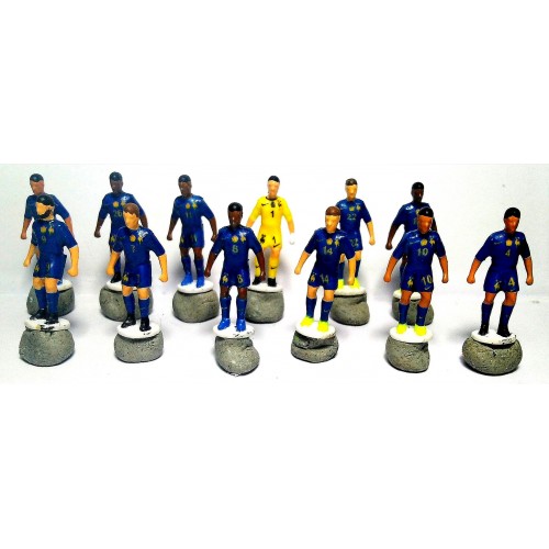 Subbuteo Andrew Table Soccer France World Cup 2022 only 12 figures,no bases,no box